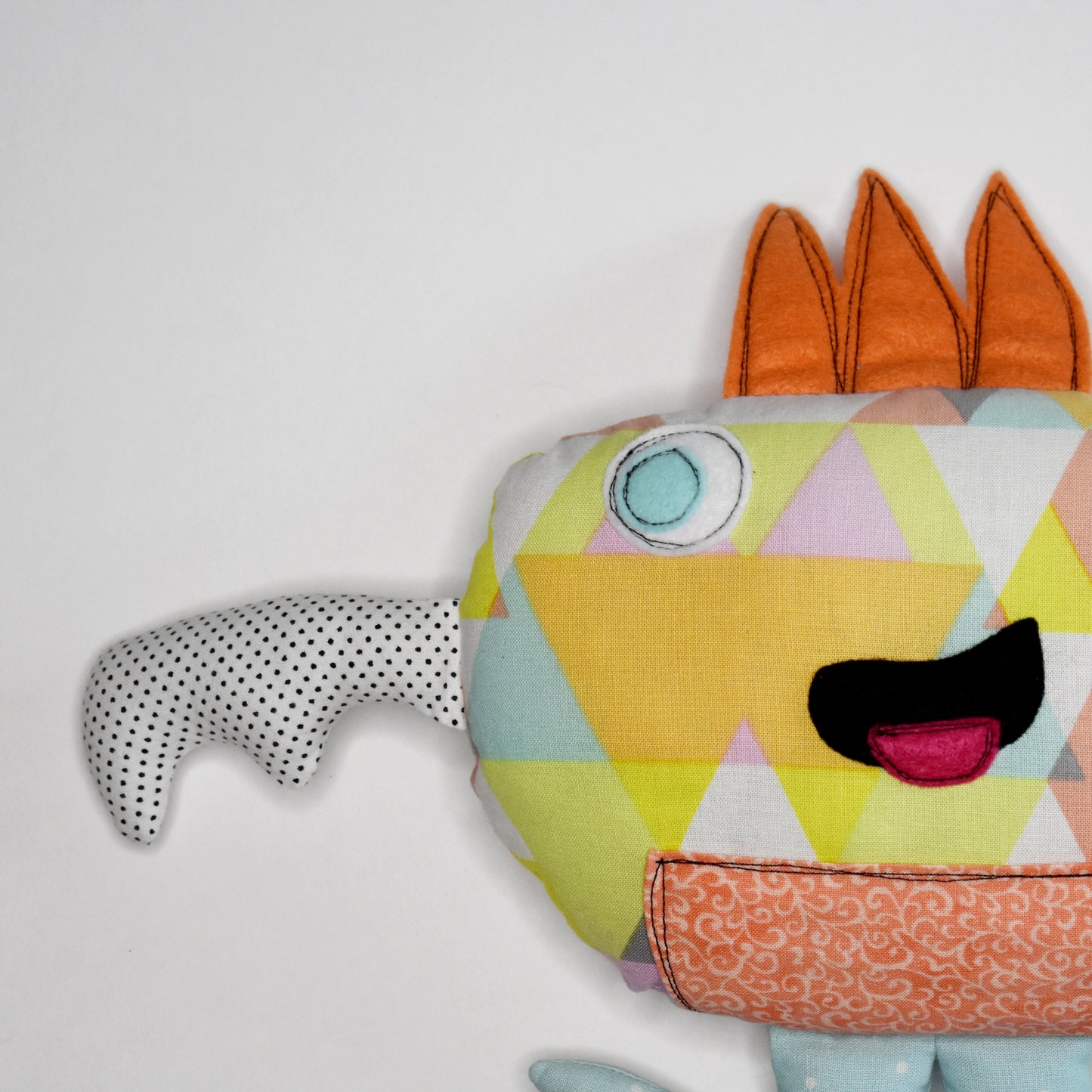 Lil Weirdo Monster Plush Disco